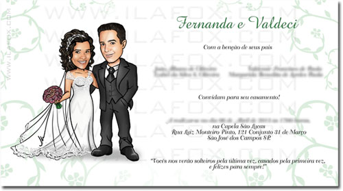 caricatura casamento, caricatura noivinhos, caricatura casal, by ila fox