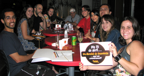 Encontro dia mundial do desenhista, Belo Horizonte, Ila Fox