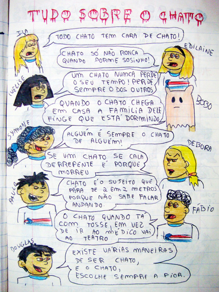Diagério, Diário Agenda da Ila, 7º série, Sinharinha Camarinha, Ila Fox