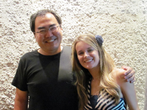 Encontro Hiro Kawahara, ila fox, pizzaria Pomodori, Belo Horizonte