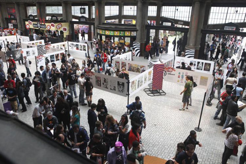 Rio de Janeiro, Rio Comicon 2011, ilustração by ila fox
