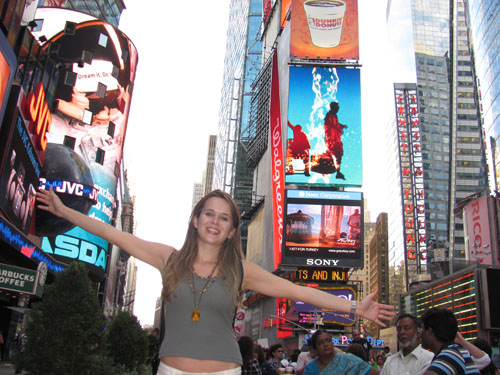 Foto Ila Fox, Times Square, New York, EUA, 2010