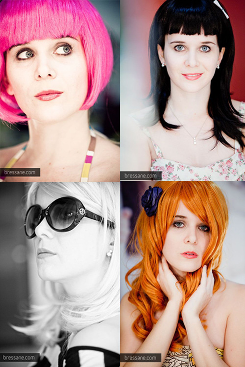 Ila Fox, perucas, peruca pink, peruca ruiva, peruca morena pinup, peruca loira, foto by Bressane