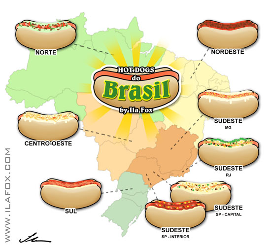 Sampa hotdog prensado