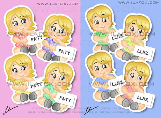 lembrancinha para bebês loiros, lembrancinha original imã, nascimento, chá-de-bebê, batizado, festinha de 1 ano by ila fox