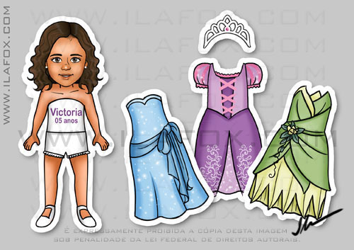 Lembrancinha menina, Lembrancinha criança negra, Lembrancinha menina negro, lembrancinha original, lembrancinha imã de roupinhas, lembrancinha Princesas, Lembrancinha Princesa e o Sapo, Lembrancinha Tiana, Vestido verde, vestido azul, Lembrancinha Rapunzel, by ila fox