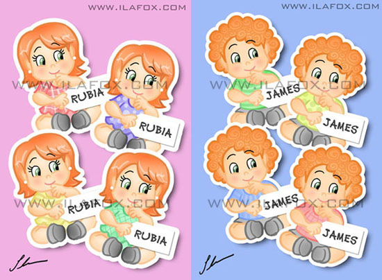 lembrancinha para bebês ruivos, lembrancinha original imã, nascimento, chá-de-bebê, batizado, festinha de 1 ano by ila fox