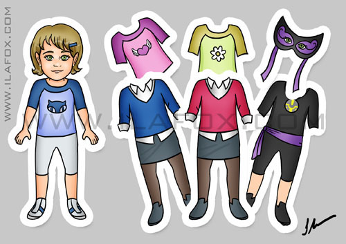 lembrancinha original imã festa infantil tema Ben 10, prima do Ben 10, Gwen, by ila fox