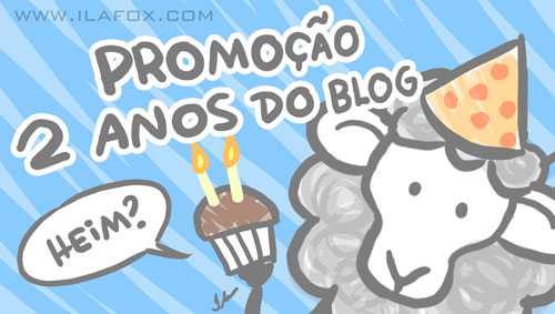 Promoção, dois anos do blog, Onde está o Ovelhinho, by ila fox