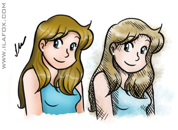 Qual técnica de desenho é melhor, convencional ou digital, by ila fox