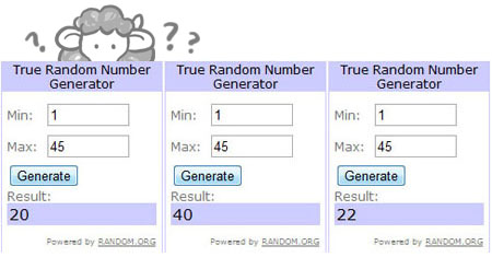 Resultado promoção Ovelhinho, 2 anos de blog, Random org, by ila fox