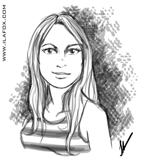 teste desenho preto e branco tablet cintiq wacom, dicas para ilustradores,