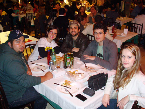 Trem Bão Ilustrado BH foto Pizzaria Margherita, Alcides, Diane, Begê, Rafael Ventura, Ila Fox