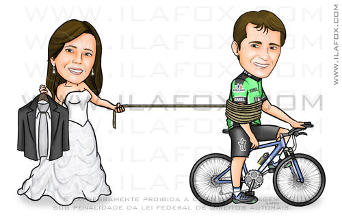 Casório com tema de bicicleta! 1